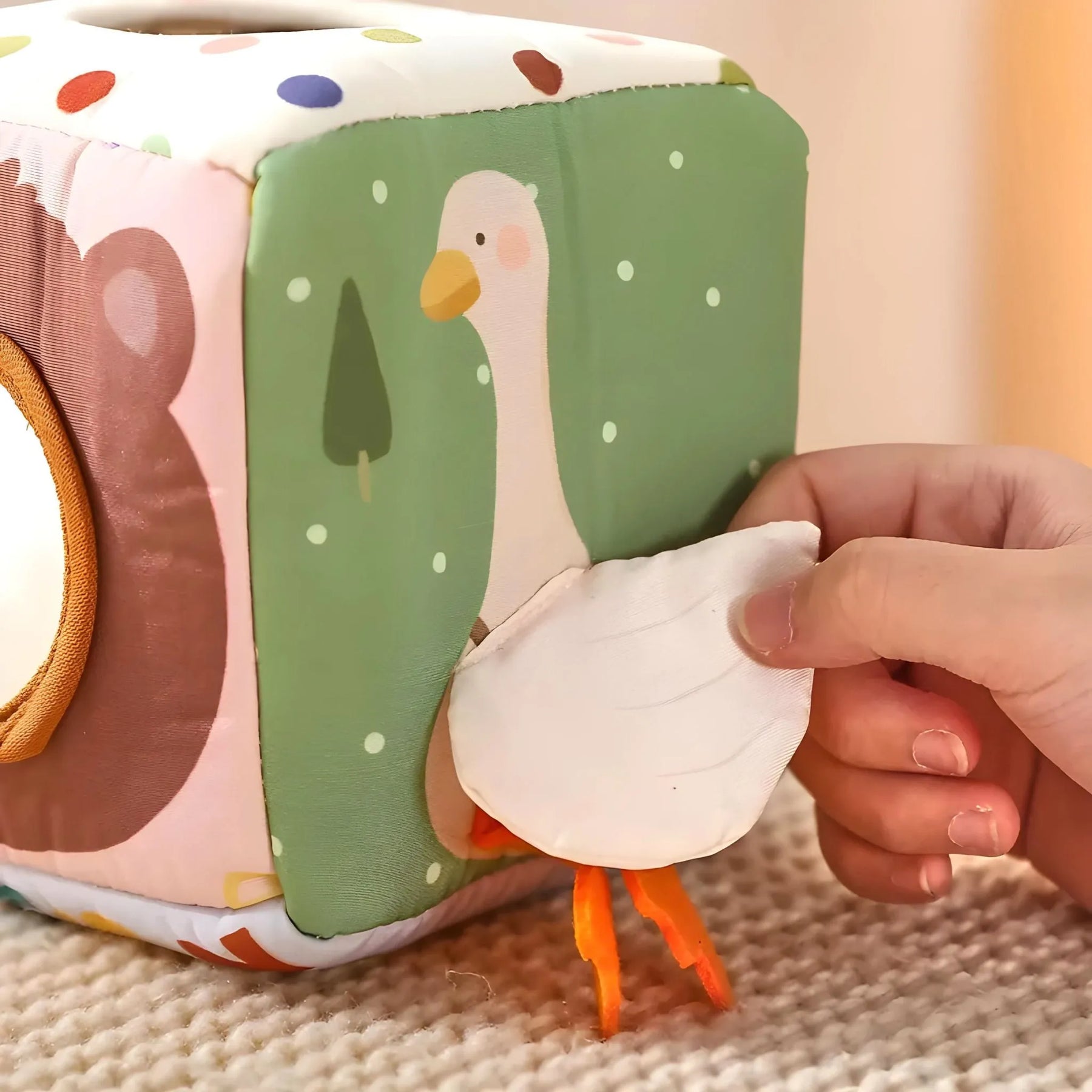 Cubo Sensorial Primeiro Toque