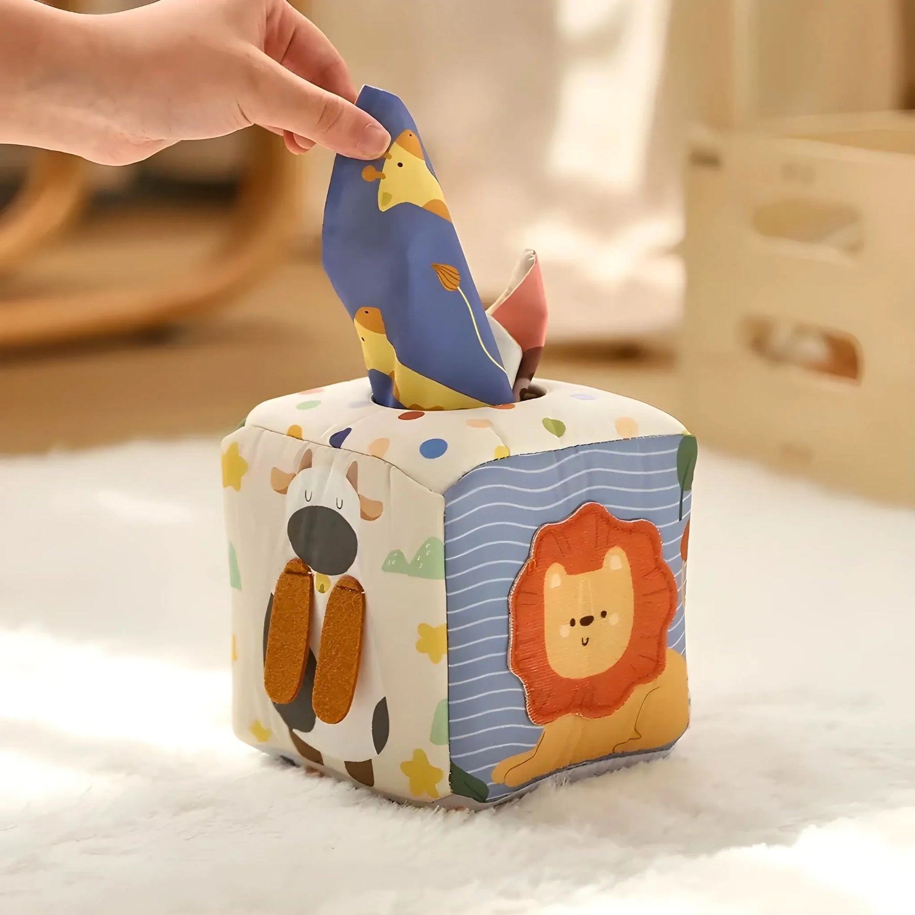 Cubo Sensorial Primeiro Toque