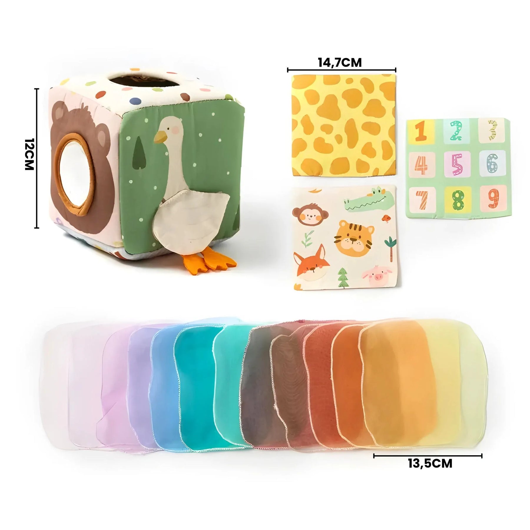Cubo Sensorial Primeiro Toque