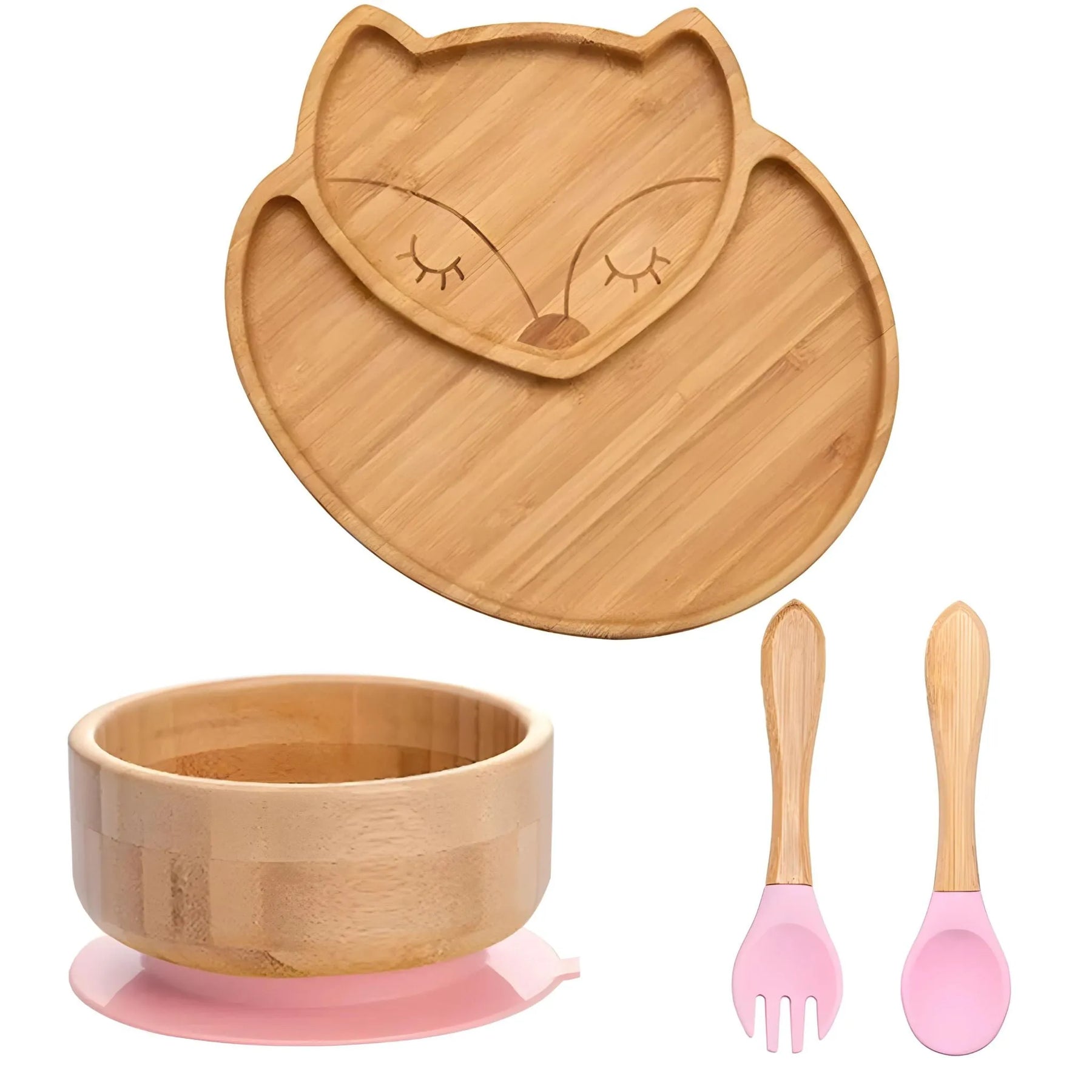 Conjunto de Introdução Alimentar Primeiras Mordidas Raposinha