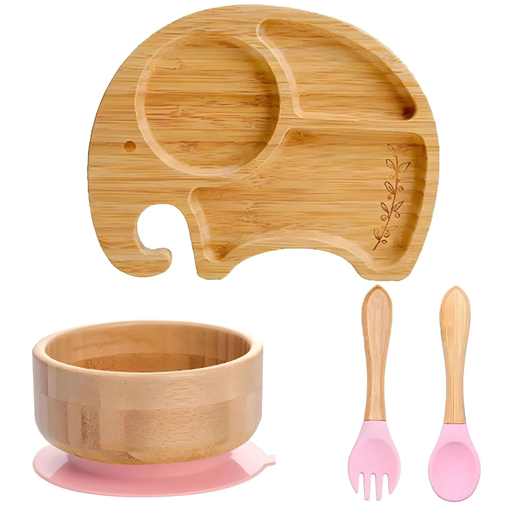 Conjunto de Introdução Alimentar Primeiras Mordidas Elefantinho