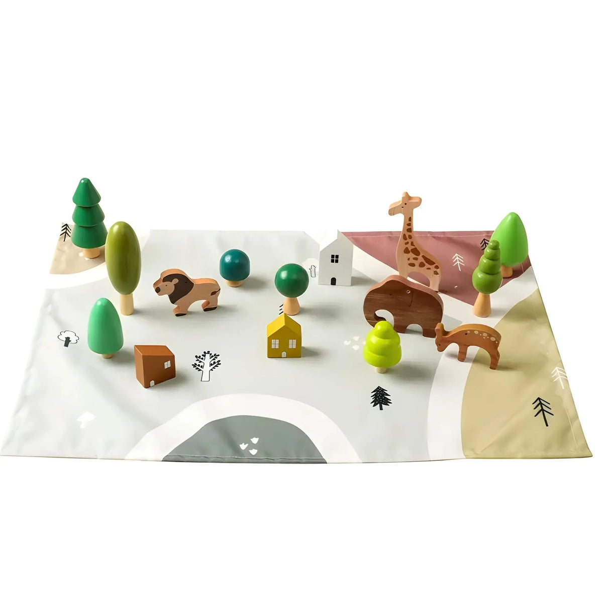 Tapetinho Animais da Floresta