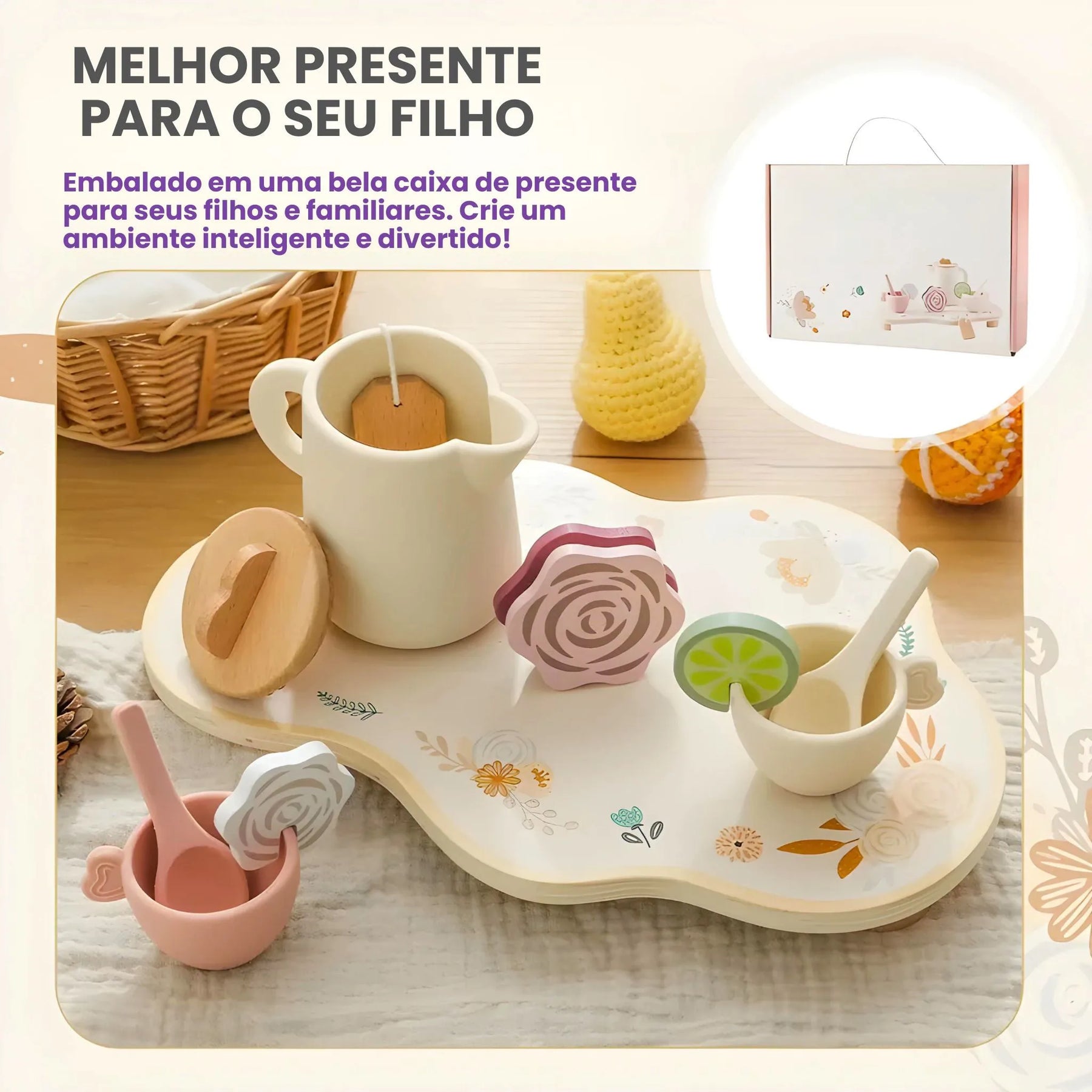 Conjunto de Chá Mestre Cuca