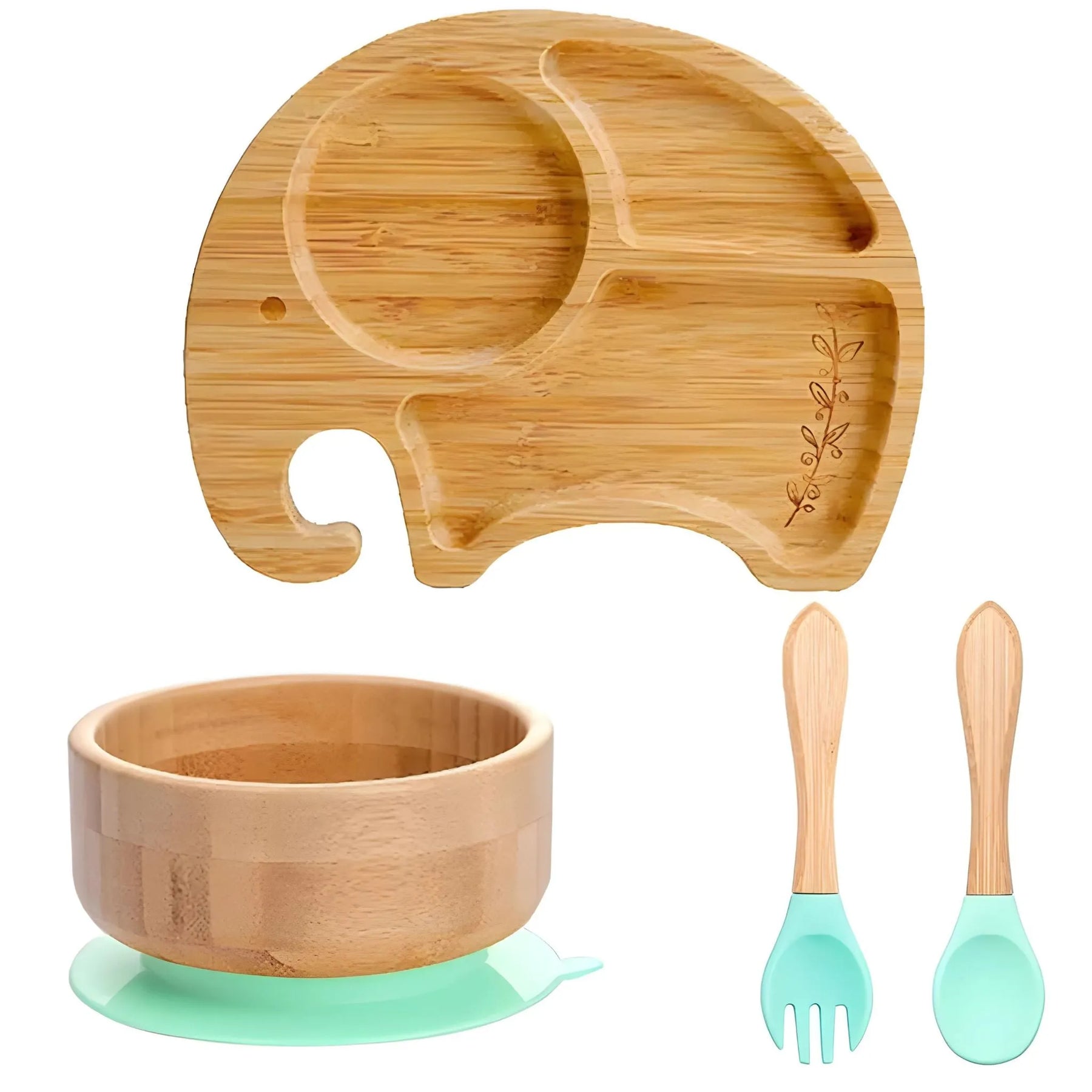 Conjunto de Introdução Alimentar Primeiras Mordidas Elefantinho