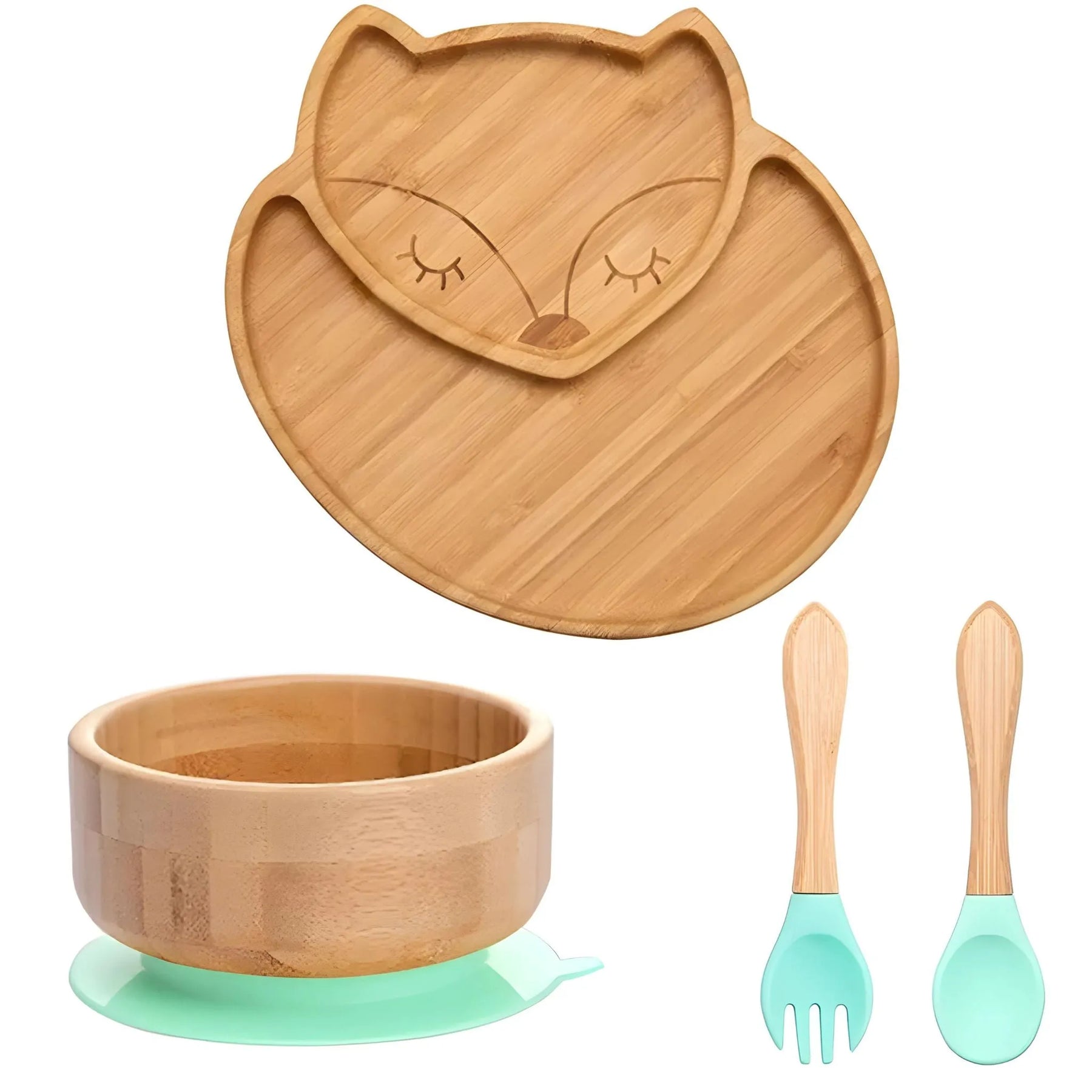 Conjunto de Introdução Alimentar Primeiras Mordidas Raposinha