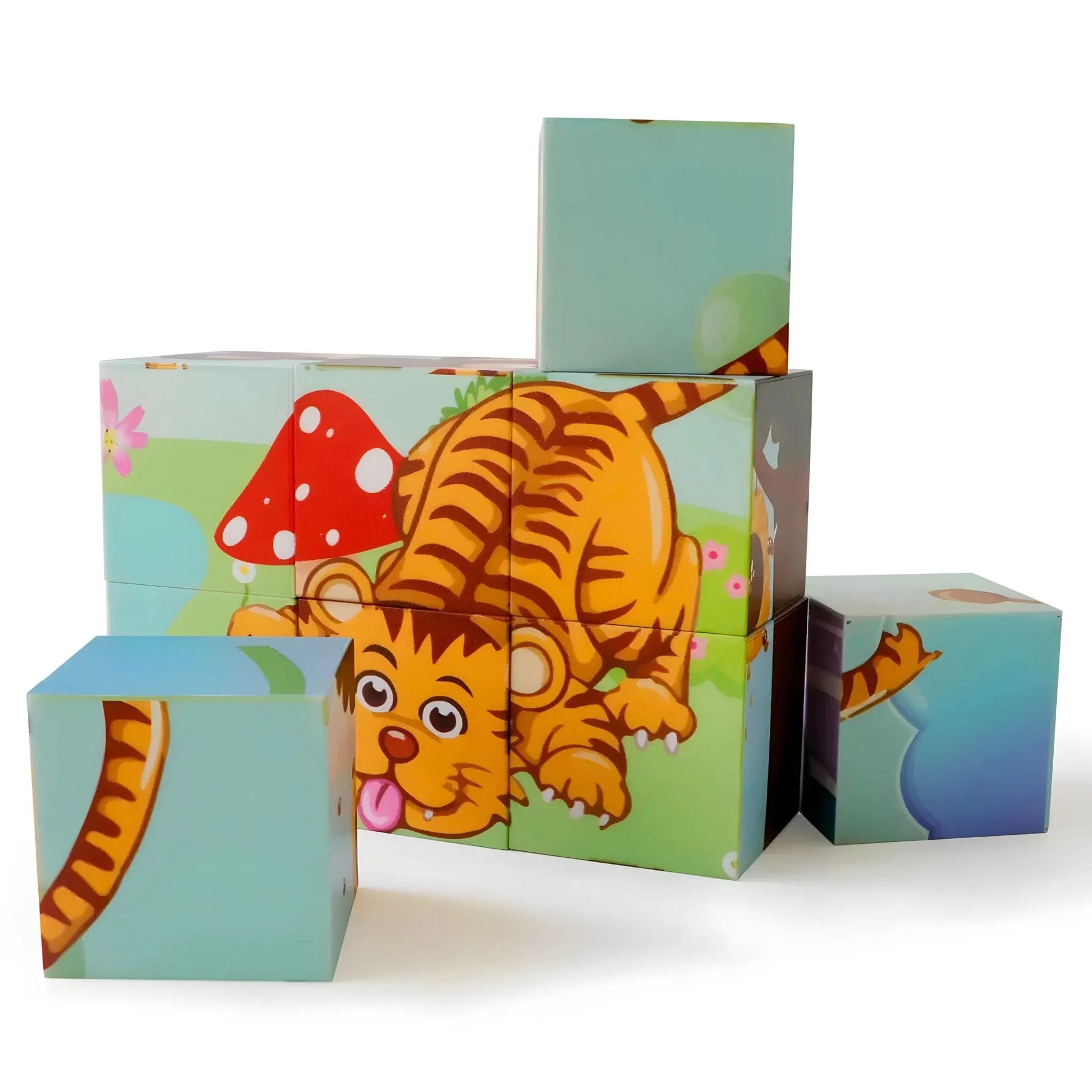 Quebra-Cabeça Cubos Magnéticos
