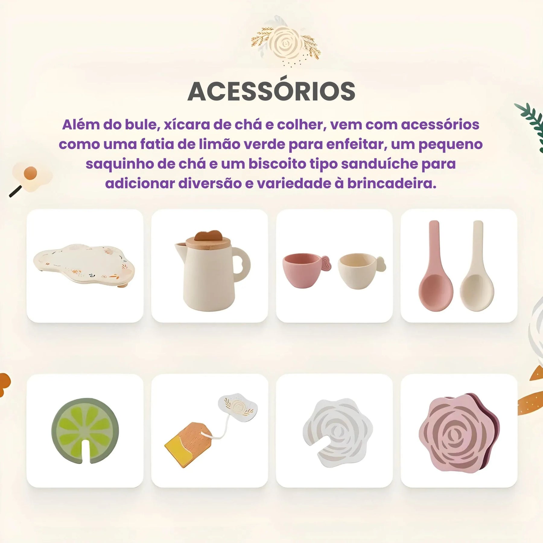 Conjunto de Chá Mestre Cuca