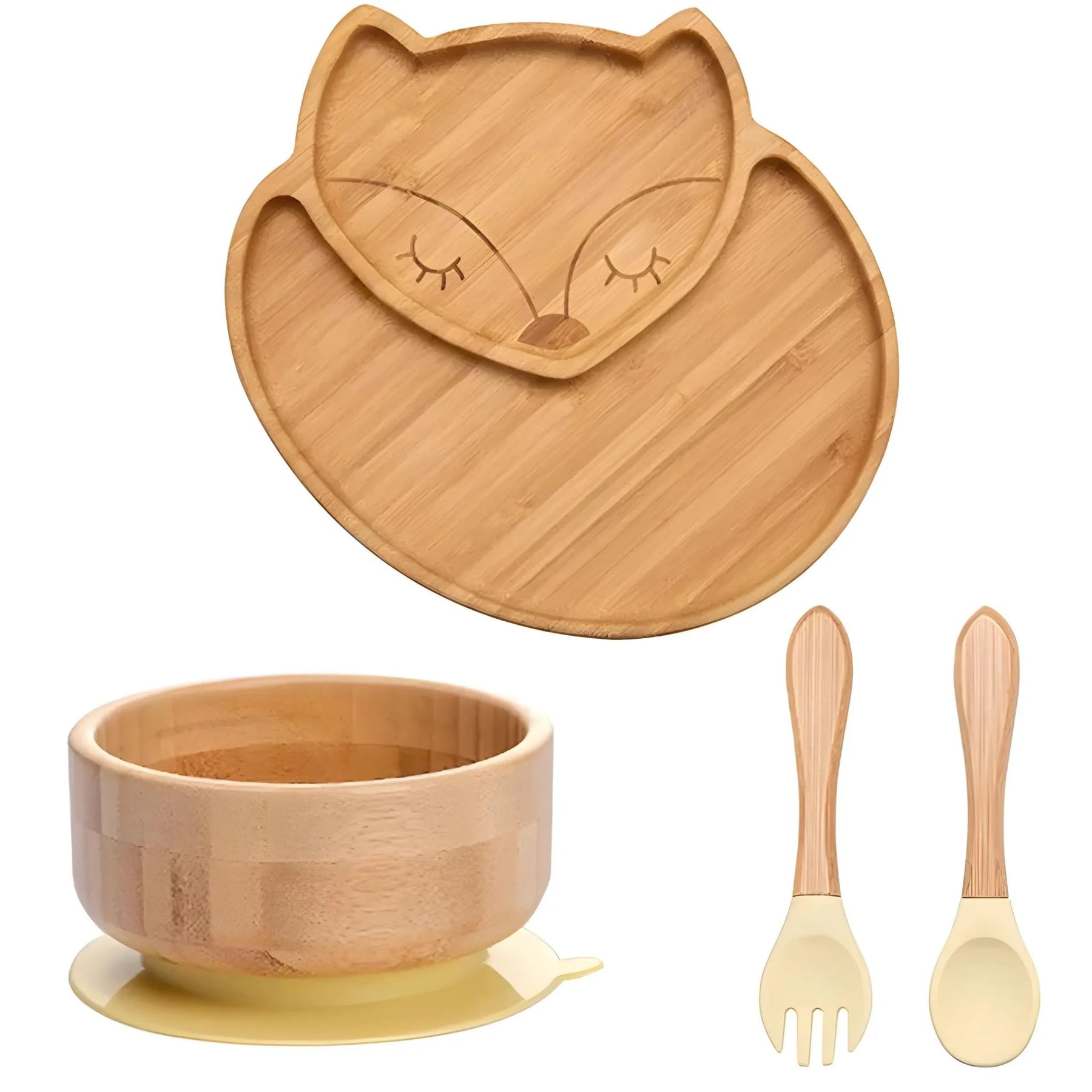 Conjunto de Introdução Alimentar Primeiras Mordidas Raposinha