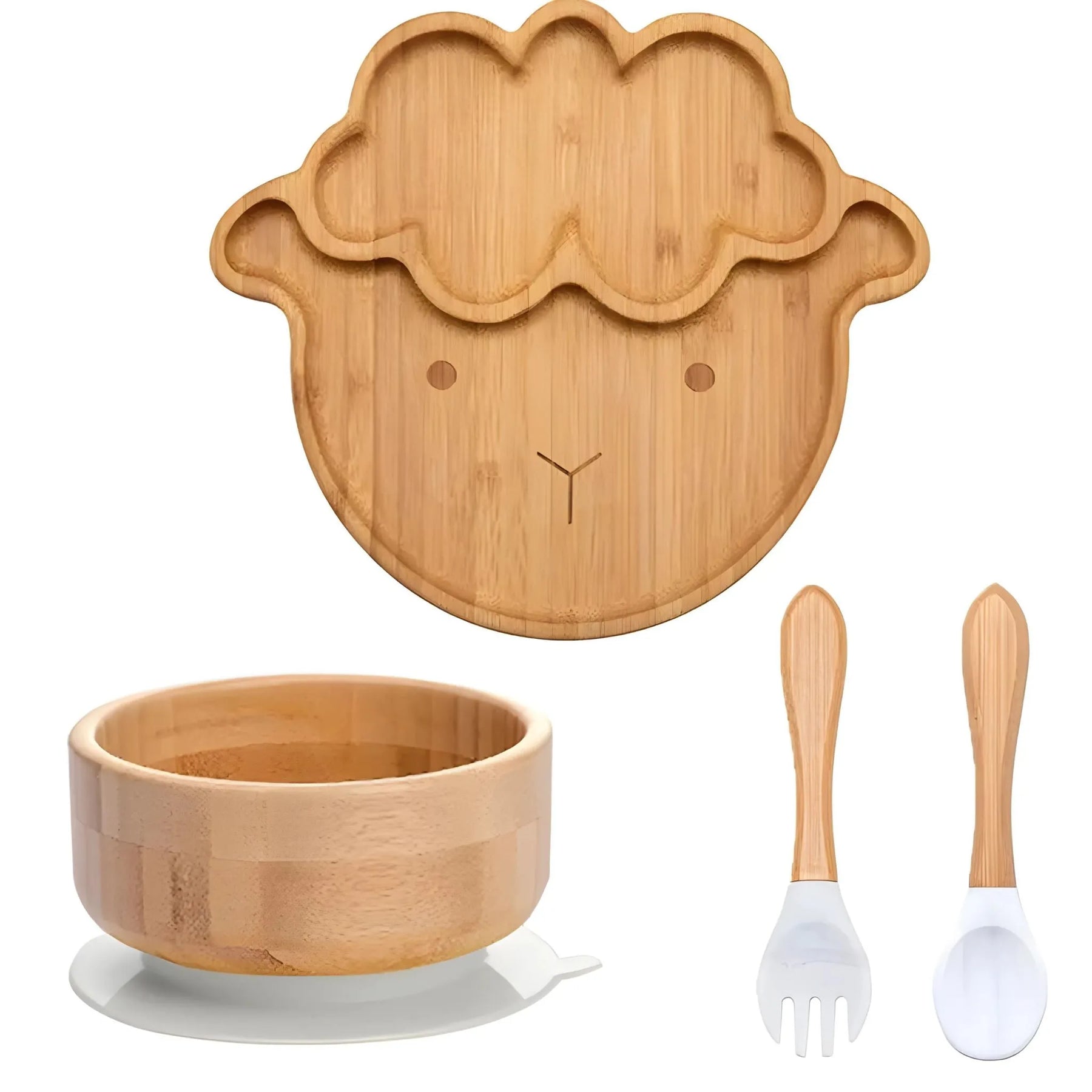 Conjunto de Introdução Alimentar Primeiras Mordidas Ovelhinha