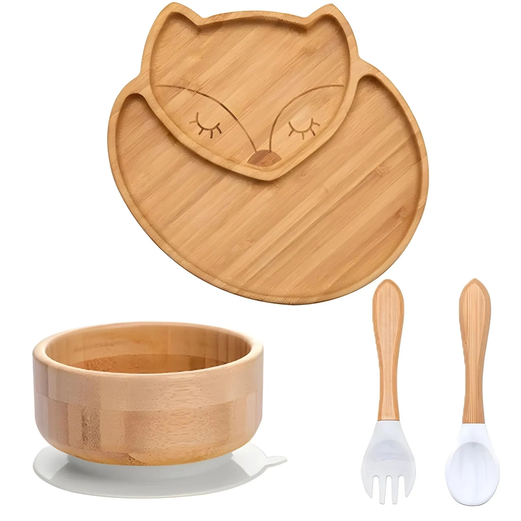Conjunto de Introdução Alimentar Primeiras Mordidas Raposinha