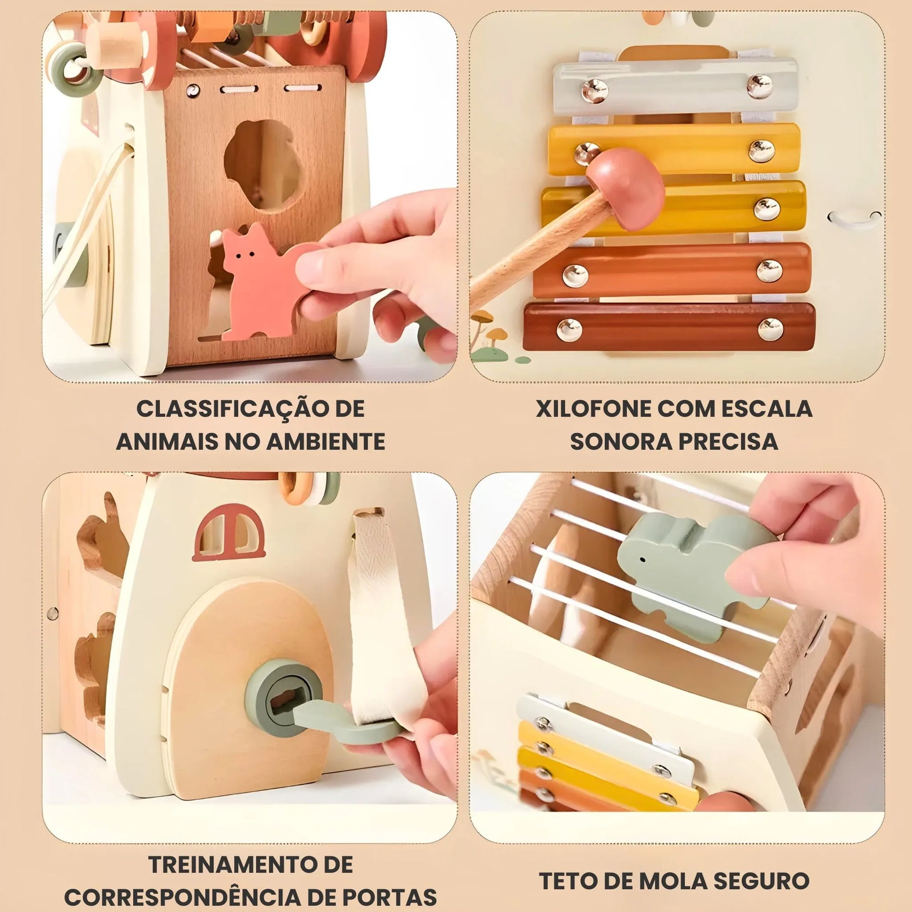 Cogumelo Criativo Montessori