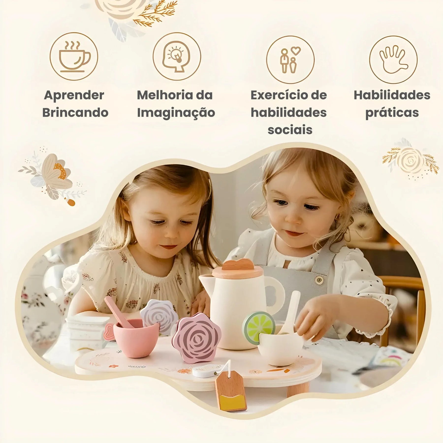 Conjunto de Chá Mestre Cuca