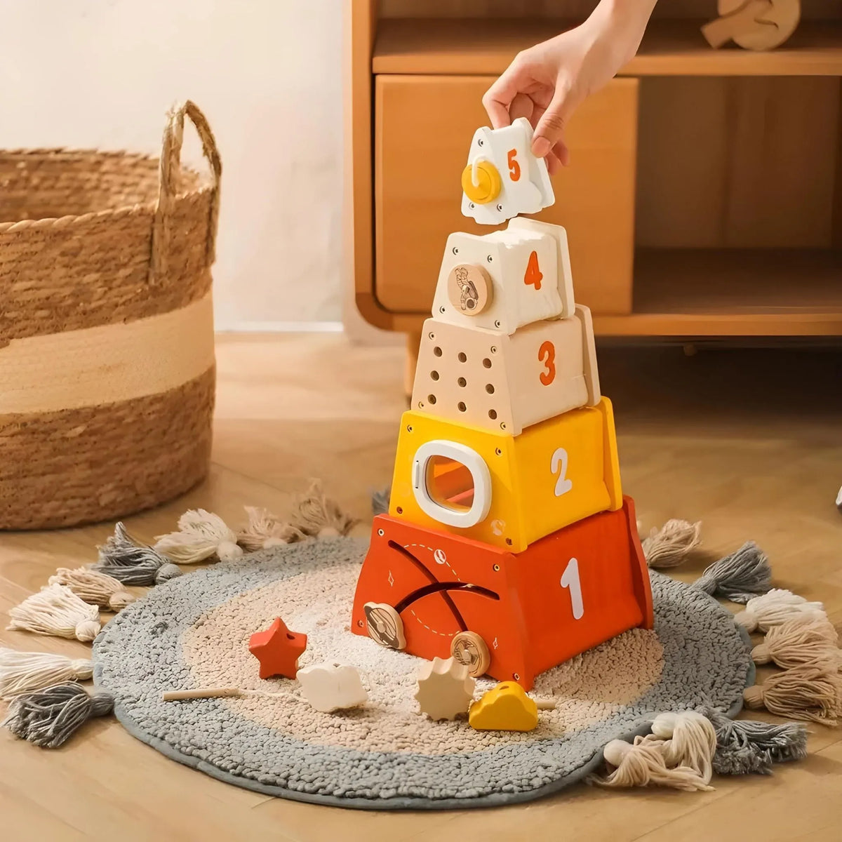 Blocos de Montar Missão Espacial