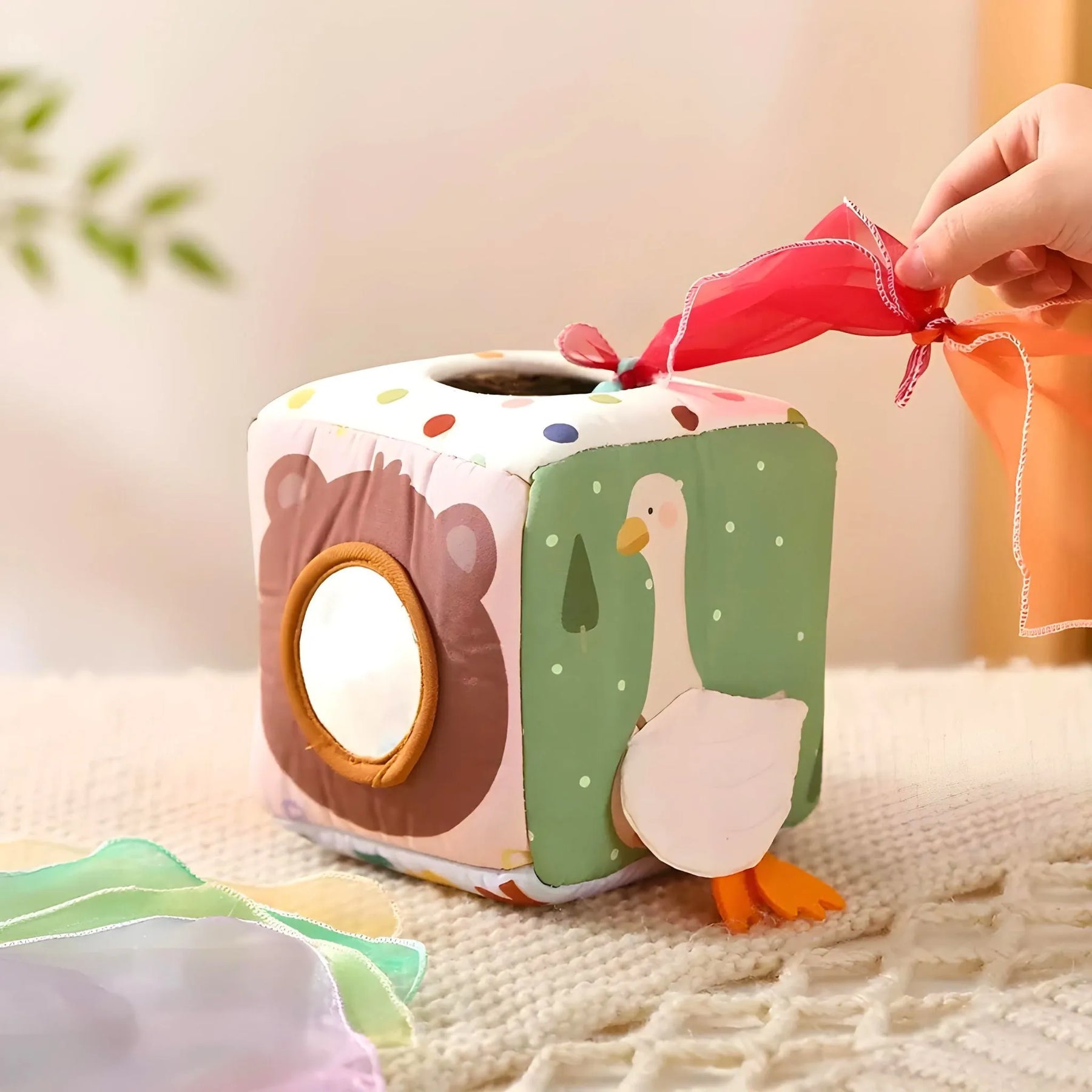 Cubo Sensorial Primeiro Toque