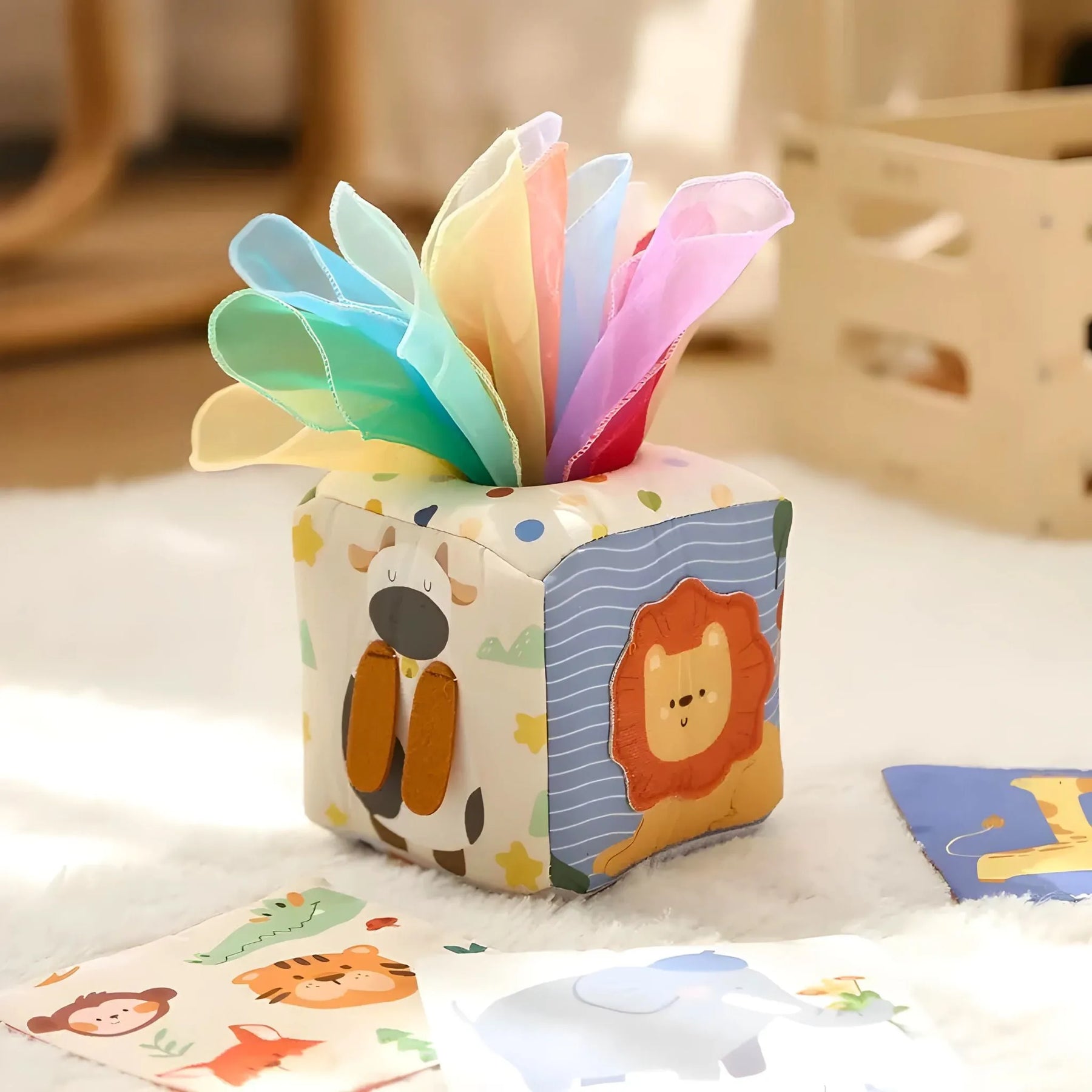 Cubo Sensorial Primeiro Toque