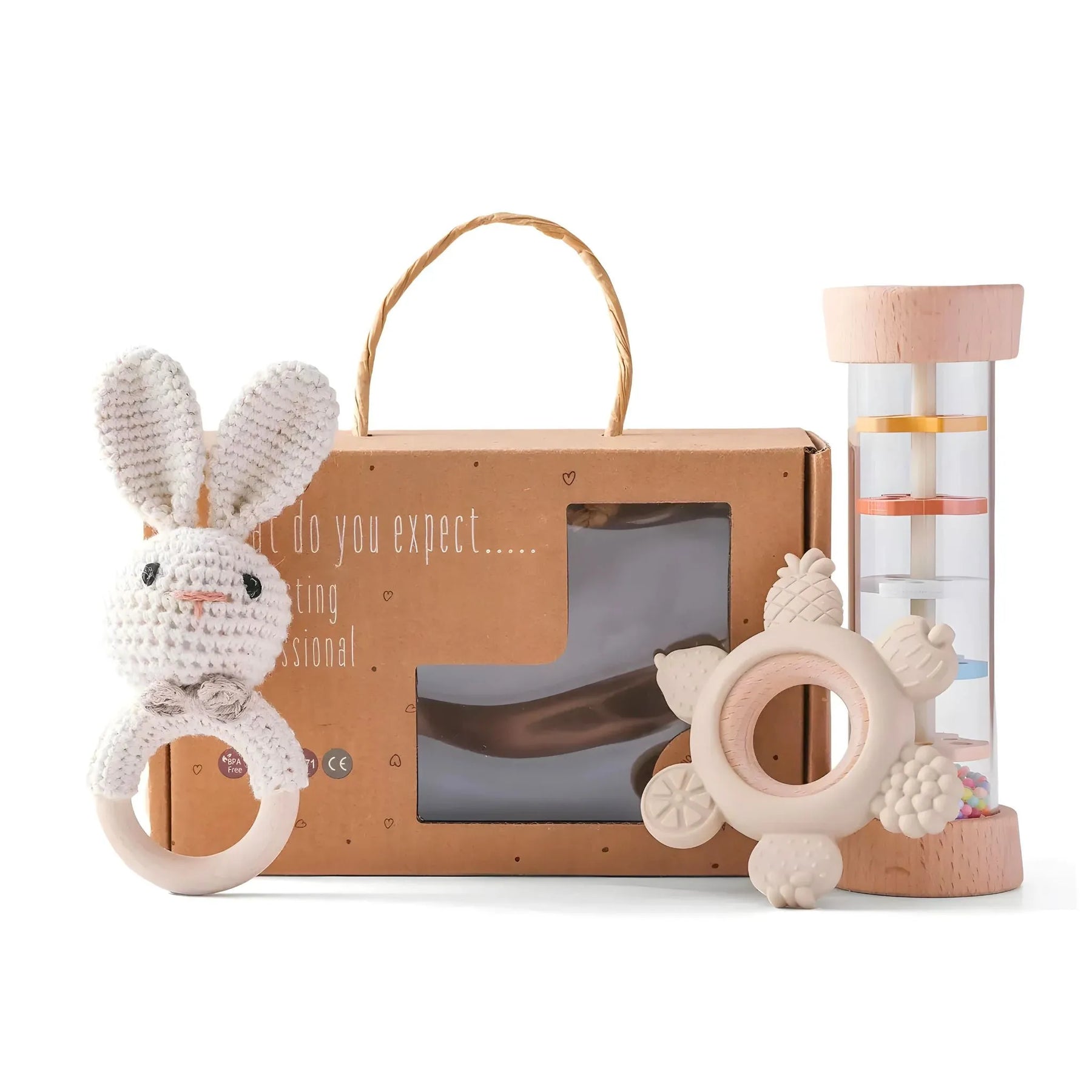 Kit Chocalhos e Mordedores Floresta Encantada