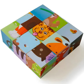Quebra-Cabeça Cubos Magnéticos