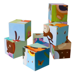 Quebra-Cabeça Cubos Magnéticos