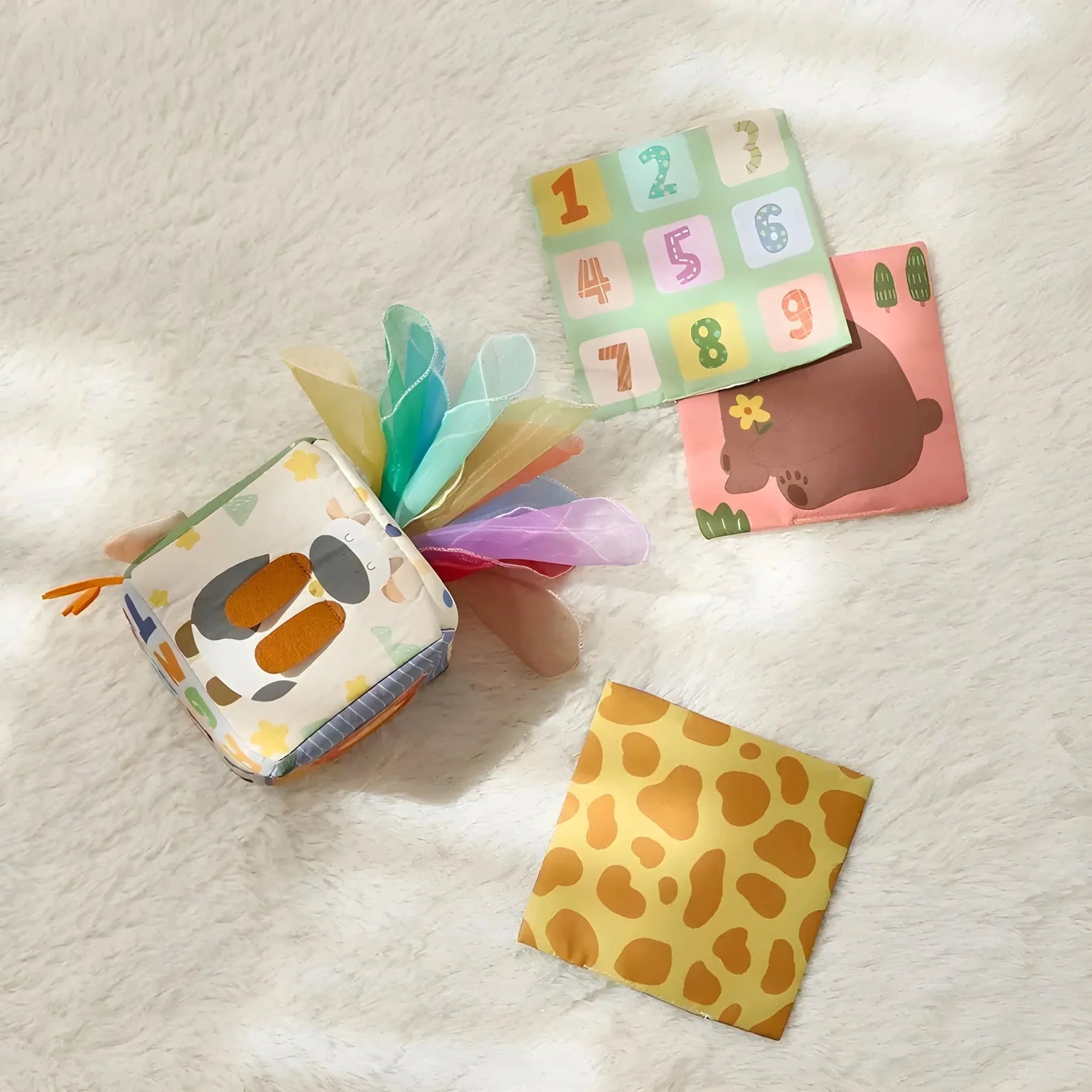 Cubo Sensorial Primeiro Toque